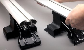 8 789 р. Универсальный багажник в сборе D-LUX 1   (с поперечинами аэро-классик LUX (длина 130 см))  с доставкой в г. Керчь. Увеличить фотографию 3