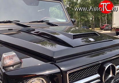 17 299 р. Накладка на капот Brabus Widestar Jeep Compass MP дорестайлинг (2016-2022)  с доставкой в г. Керчь