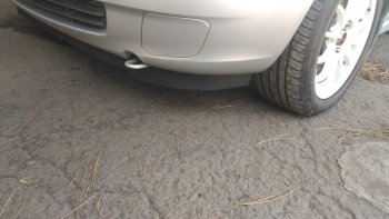 579 р. Универсальная губа (юбка) переднего бампера Cruze Style KIA Shuma (2001-2004)  с доставкой в г. Керчь. Увеличить фотографию 5