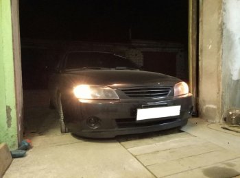 579 р. Универсальная губа (юбка) переднего бампера Cruze Style KIA Shuma (2001-2004)  с доставкой в г. Керчь. Увеличить фотографию 11