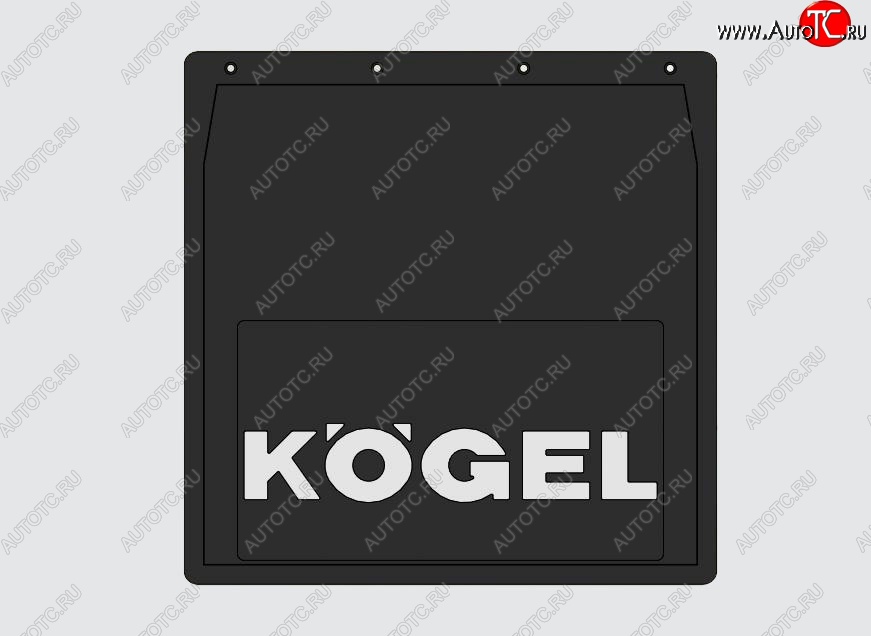 1 439 р. Комплект брызговиков для прицепов KOGEL Seintex Isuzu Elf (NPR75)  дорестайлинг (1993-2004)  с доставкой в г. Керчь