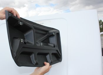 2 299 р. Воздухозаборник AeroEffect на капот  Лада Нива 4х4  2121 - нива 4х4 ( 2131,  2329,  2121-80,  2121 Бронто,  2121,  2121 (Legend)) (Черный (шагрень))  с доставкой в г. Керчь. Увеличить фотографию 5