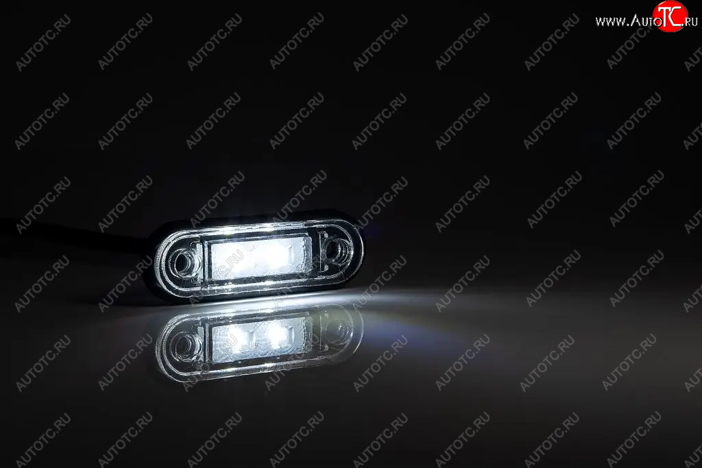 499 р. Фонарь габаритный (с проводом LED 85x27x19) FRISTOM ЧЕТРА T-11 бульдозер (2001-2025) (белый)  с доставкой в г. Керчь