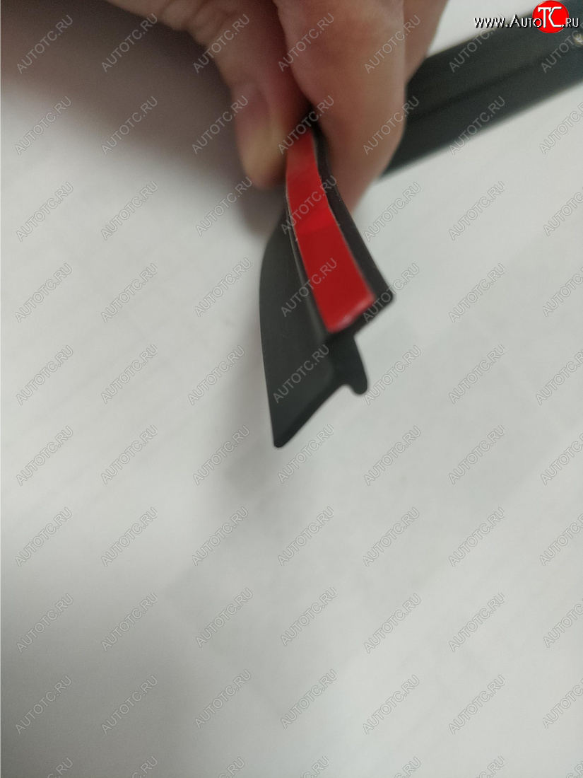 287 р. Универсальный уплотнитель FlexLine (на самоклеящейся основе, лепесток 9 mm, 1 погонный метр) KIA Optima 2 MG седан (2005-2010)  с доставкой в г. Керчь