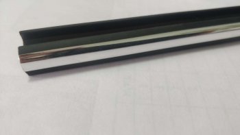 109 р. Универсальный уплотнитель FlexLine (8 mm U-LIP 2 лепестка, хромированная полоса, 1 погонный метр) KIA Optima 2 MG седан (2005-2010)  с доставкой в г. Керчь. Увеличить фотографию 3