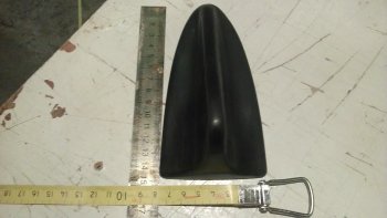 399 р. Плавник на крышу Кураж   (Под окраску (глянец), Неокрашенный)  с доставкой в г. Керчь. Увеличить фотографию 2