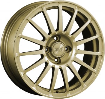 Кованый диск Slik classik R16x6.5 Золотой (G) 6.5x16 Wuling Jiachen минивэн (2022-2025) 5x114.3xDIA56.6xET32.0