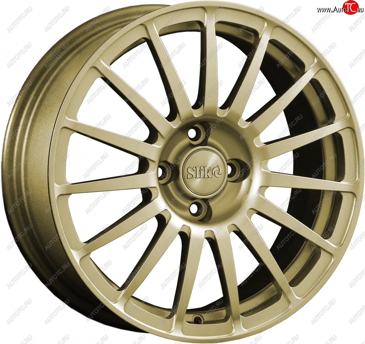 18 999 р. Кованый диск Slik classik R16x6.5 Золотой (G) 6.5x16 Audi A4 B9 дорестайлинг,седан (2016-2020) 5x112.0xDIA66.6xET39.0 (Цвет: G)