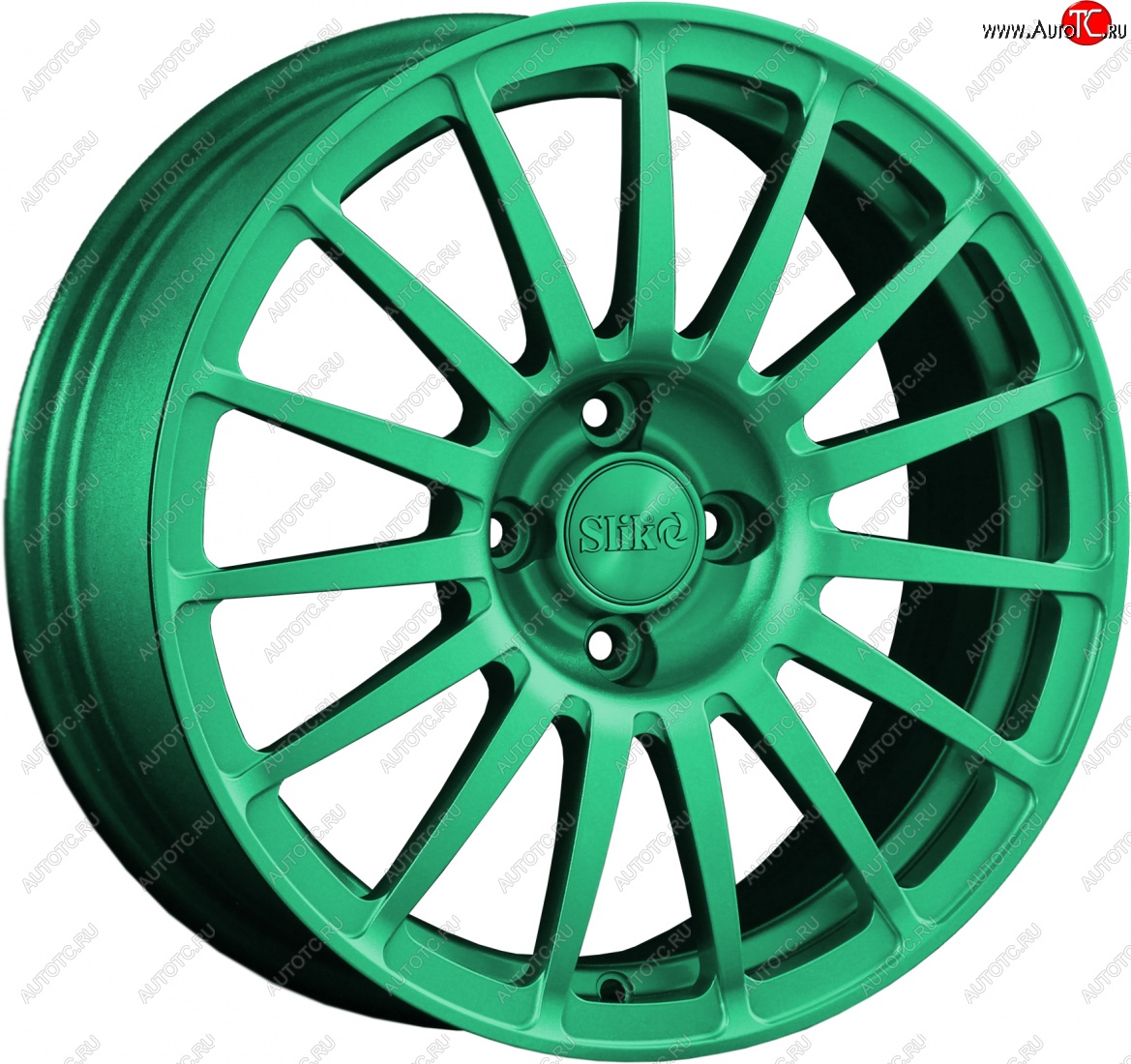 18 999 р. Кованый диск Slik classik R16x6.5 Candy Green изумрудно-зеленый 6.5x16   (Цвет: Candy Green изумрудно-зеленый 6.5x16)  с доставкой в г. Керчь