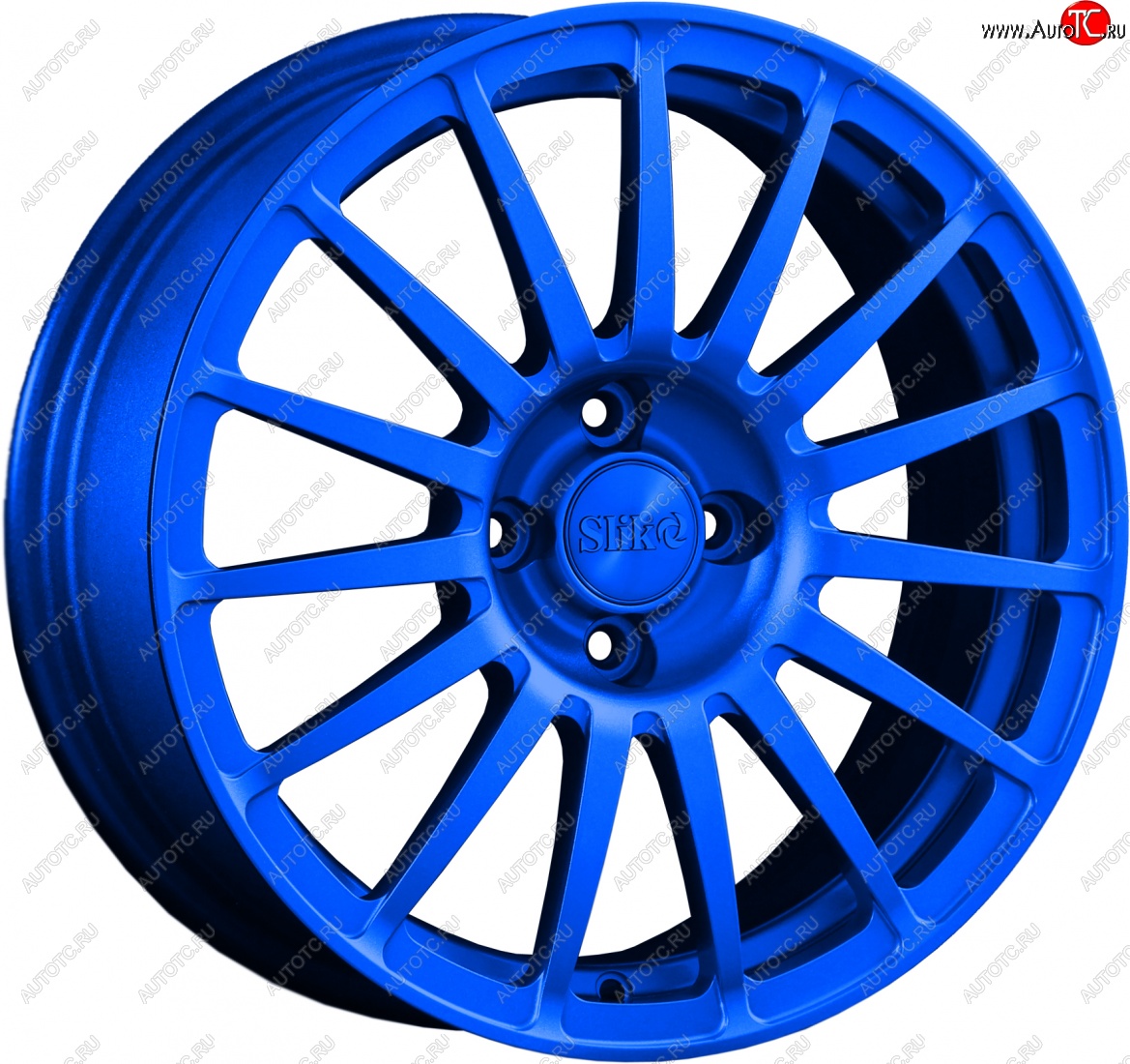 18 999 р. Кованый диск Slik classik R16x6.5 Candy BLUE синий 6.5x16   (Цвет: Candy BLUE синий 6.5x16)  с доставкой в г. Керчь