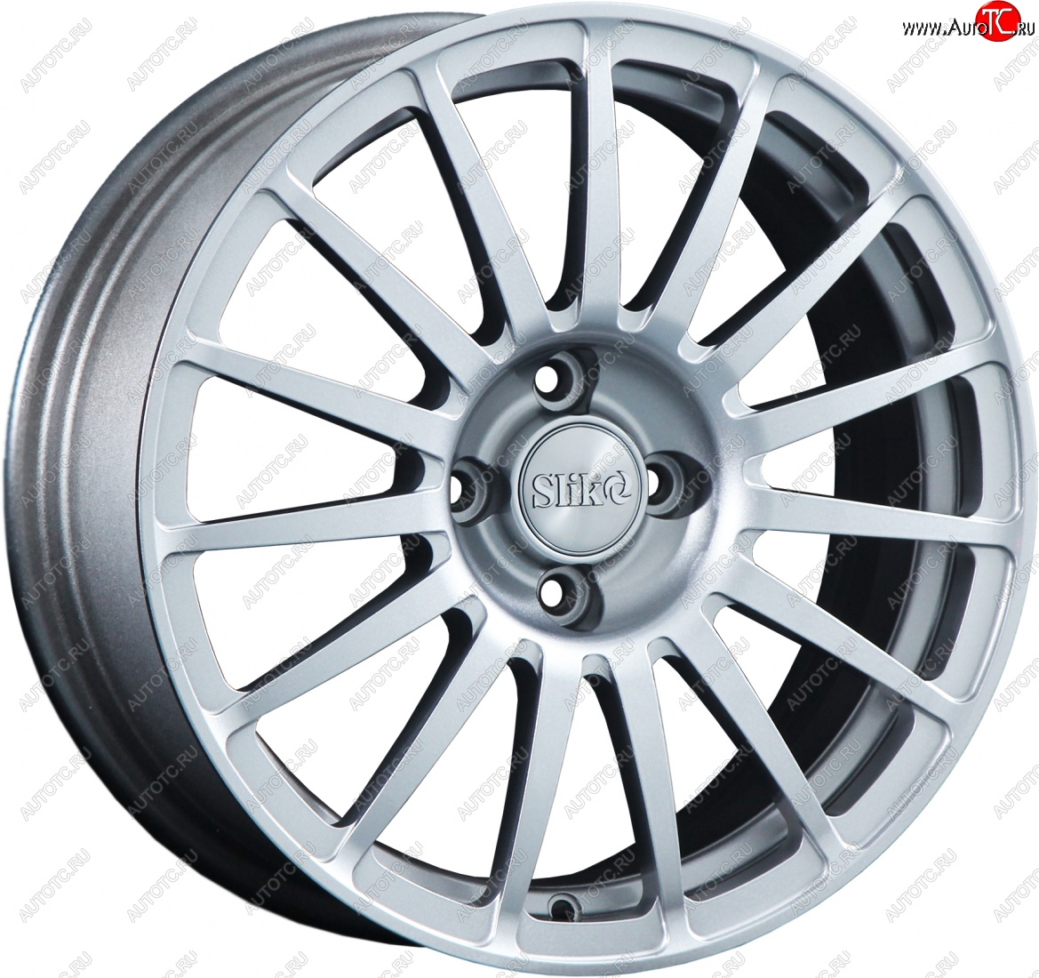 18 999 р. Кованый диск Slik classik R16x6.5 Яркое-блестящее серебро (HPB) 6.5x16   (Цвет: HPB)  с доставкой в г. Керчь