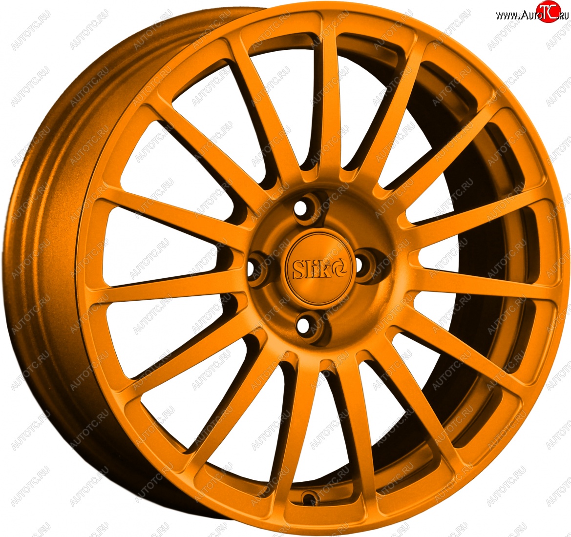 18 999 р. Кованый диск Slik classik R16x6.5 Candy медно-оранжевый матовый 6.5x16   (Цвет: Candy медно-оранжевый матовый 6.5x16)  с доставкой в г. Керчь