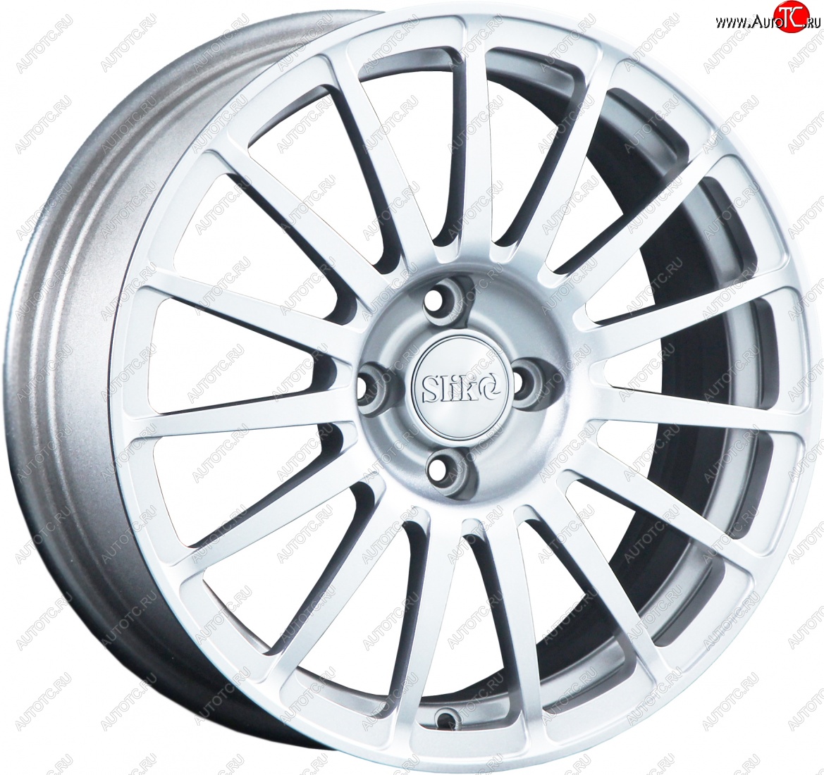 18 999 р. Кованый диск Slik classik R16x6.5 Белый (W) 6.5x16   (Цвет: W)  с доставкой в г. Керчь