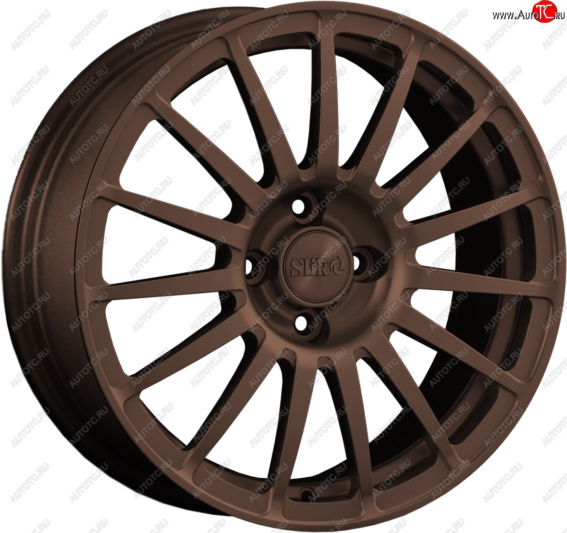 18 999 р. Кованый диск Slik classik R16x6.5 Бронза (BRZ) 6.5x16   (Цвет: BRZ)  с доставкой в г. Керчь