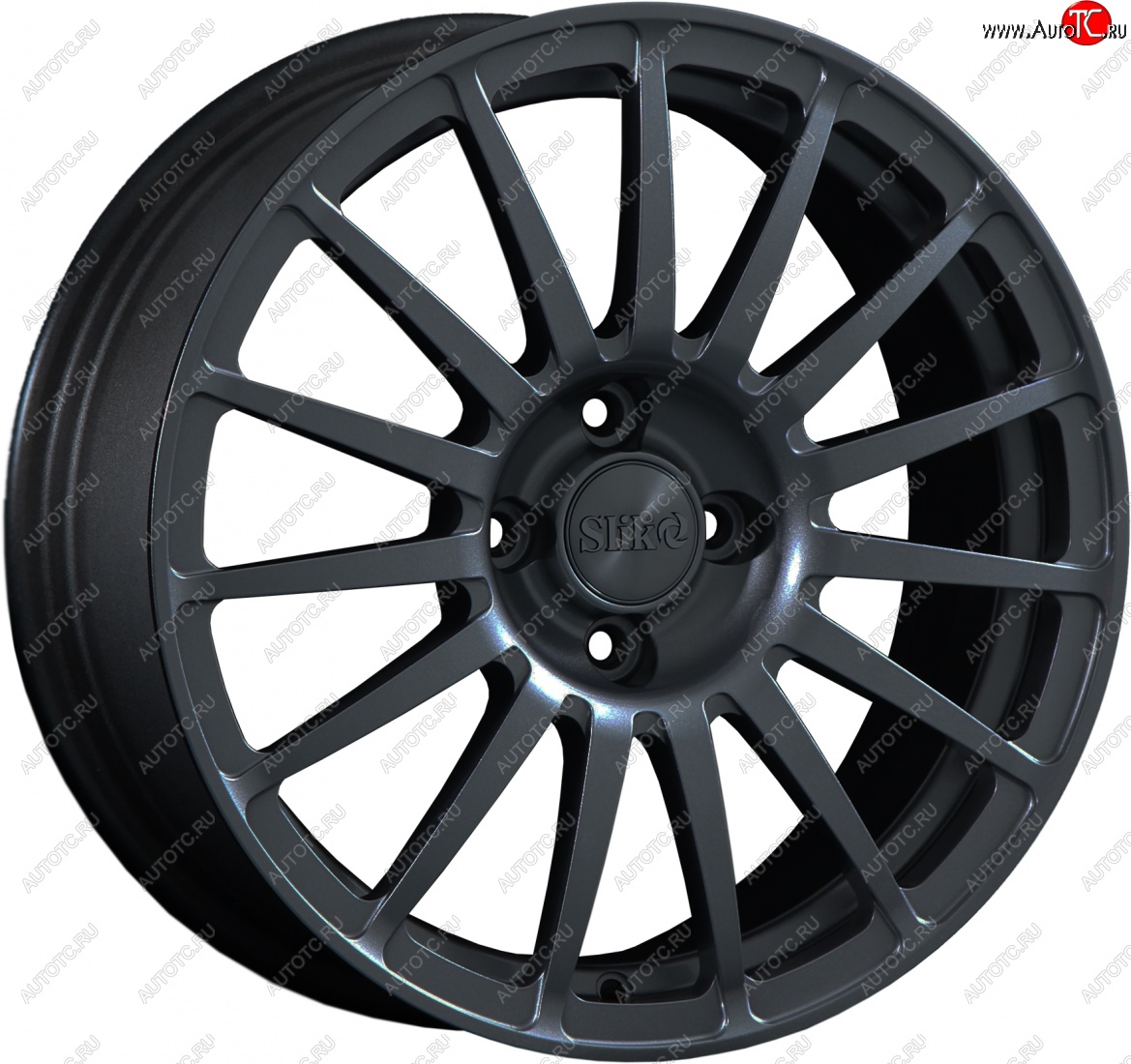 18 999 р. Кованый диск Slik classik R16x6.5 Графит глянцевый (GM) 6.5x16   (Цвет: GM)  с доставкой в г. Керчь