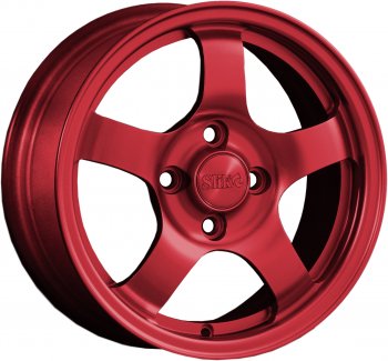 Кованый диск Slik Classik 6x14 (Красный RED) Skoda Fabia Mk3 универсал рестайлинг (2018-2022) 5x100.0xDIA57.1xET35.0