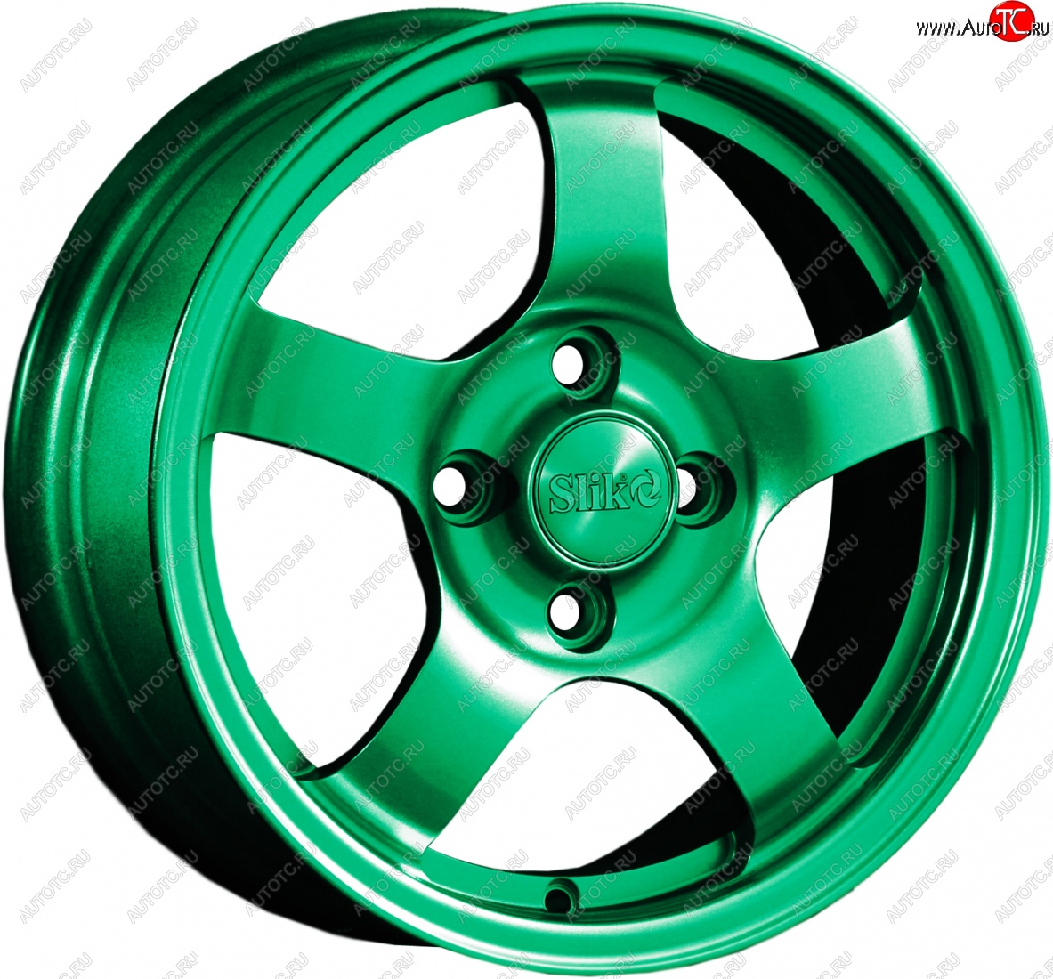12 799 р. Кованый диск Slik Classik 6x14 (Candy - изумрудно-зелёный)   (Цвет: Candy - изумрудно-зелёный)  с доставкой в г. Керчь