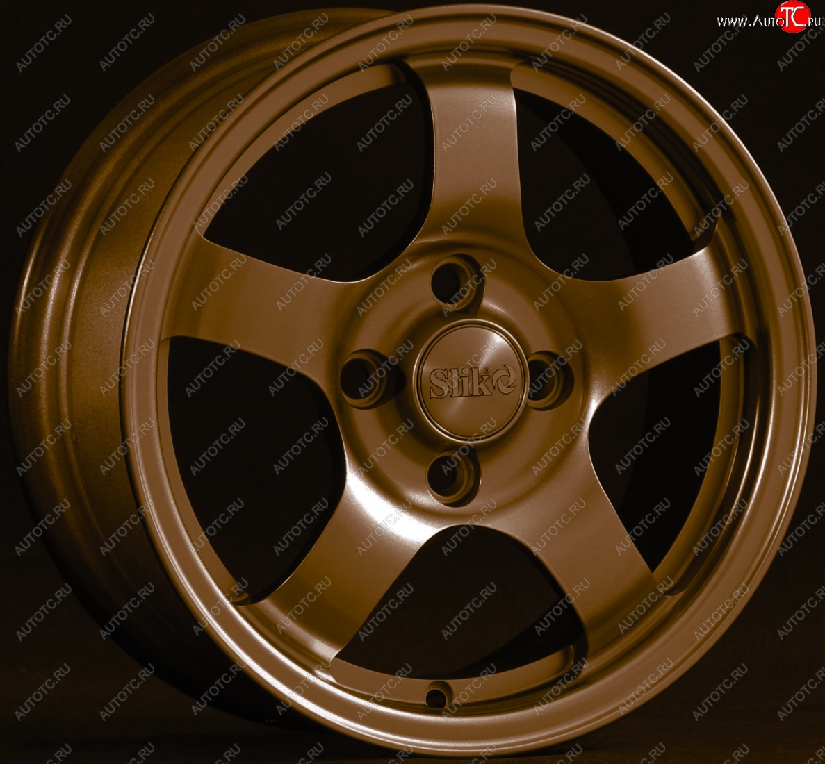 12 799 р. Кованый диск Slik Classik 6x14 (Бронза BRZ)   (Цвет: Бронза BRZ)  с доставкой в г. Керчь