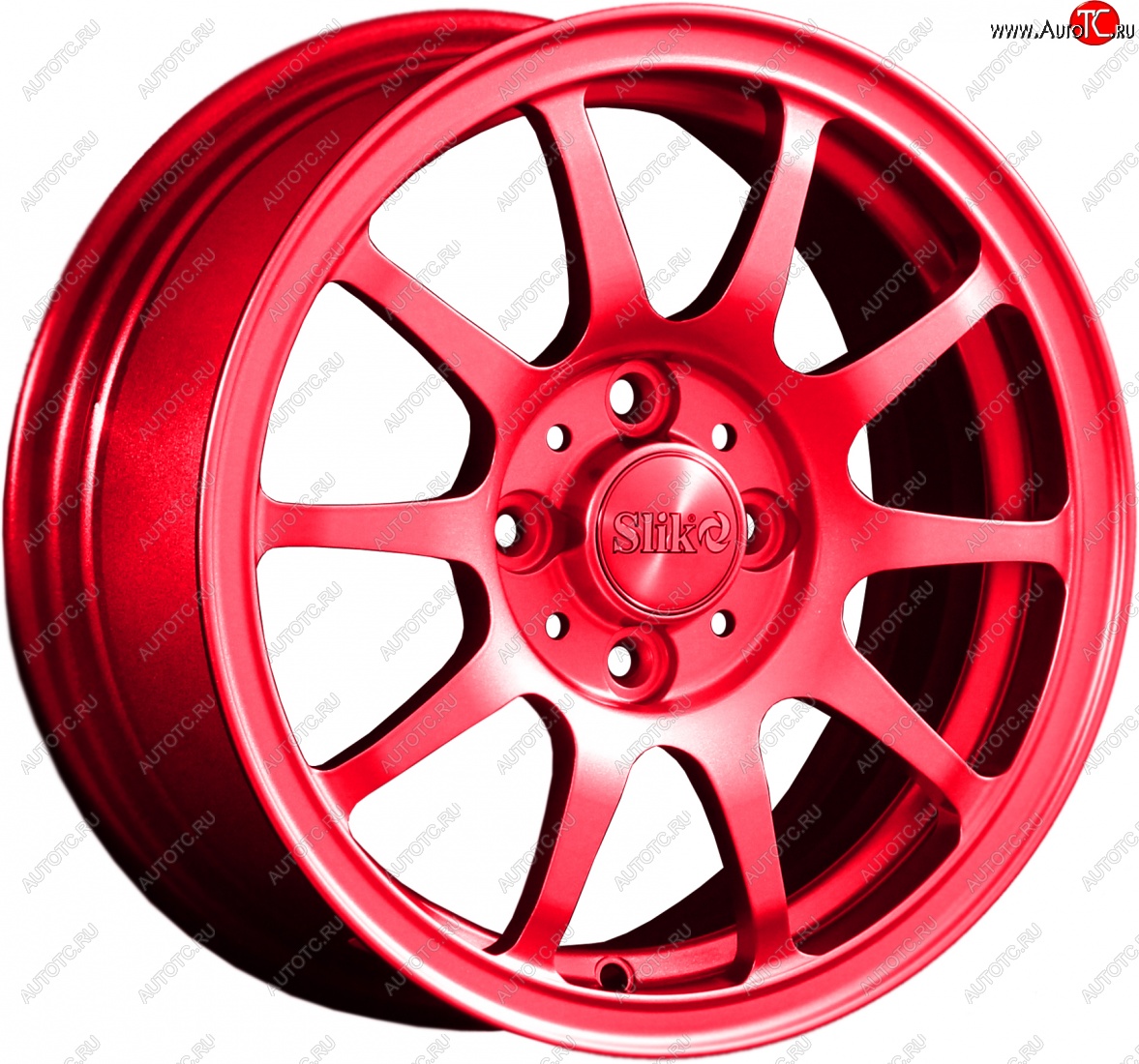 12 799 р. Кованый диск Slik Classik 6x14 (RAL 3026 ярко алый)   (Цвет: RAL 3026 ярко алый)  с доставкой в г. Керчь