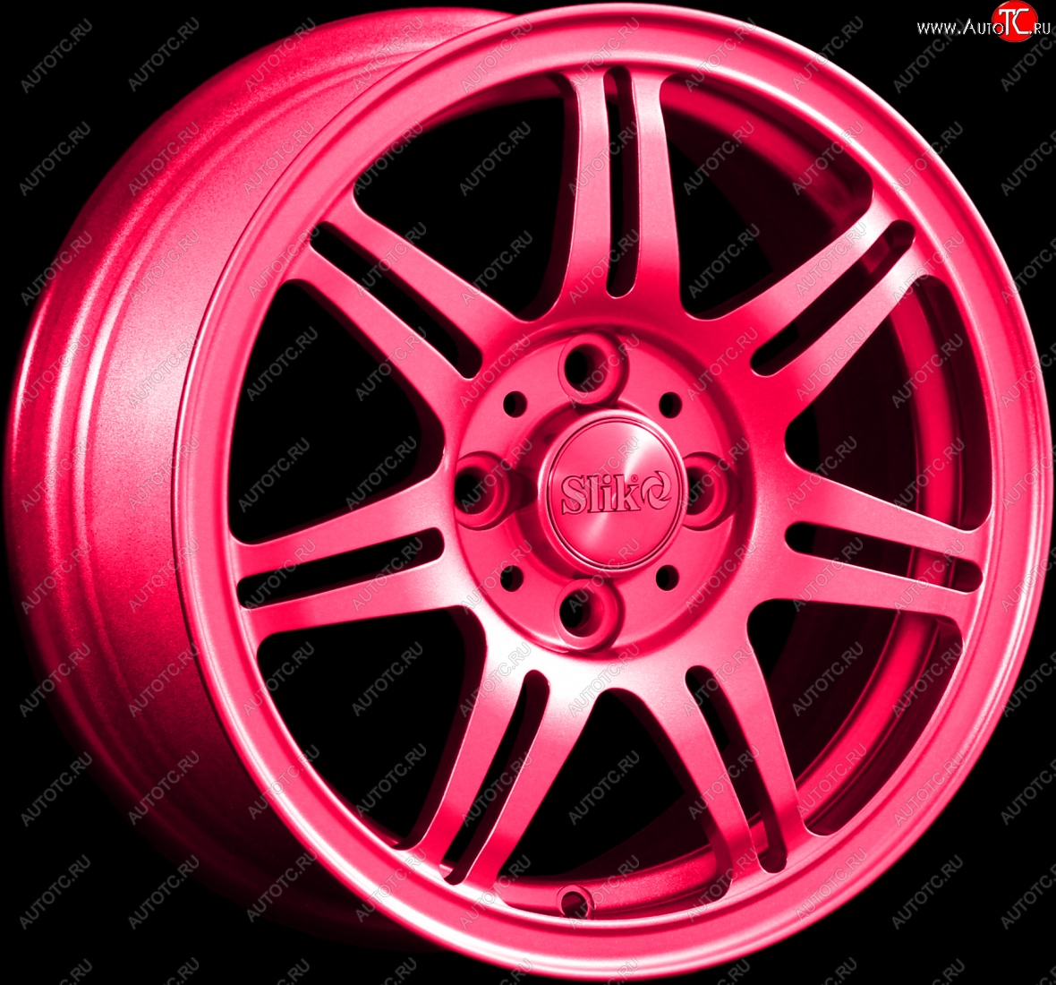 12 799 р. Кованый диск Slik Classik 6x14 (Candy рубиновый)   (Цвет: Candy рубиновый)  с доставкой в г. Керчь