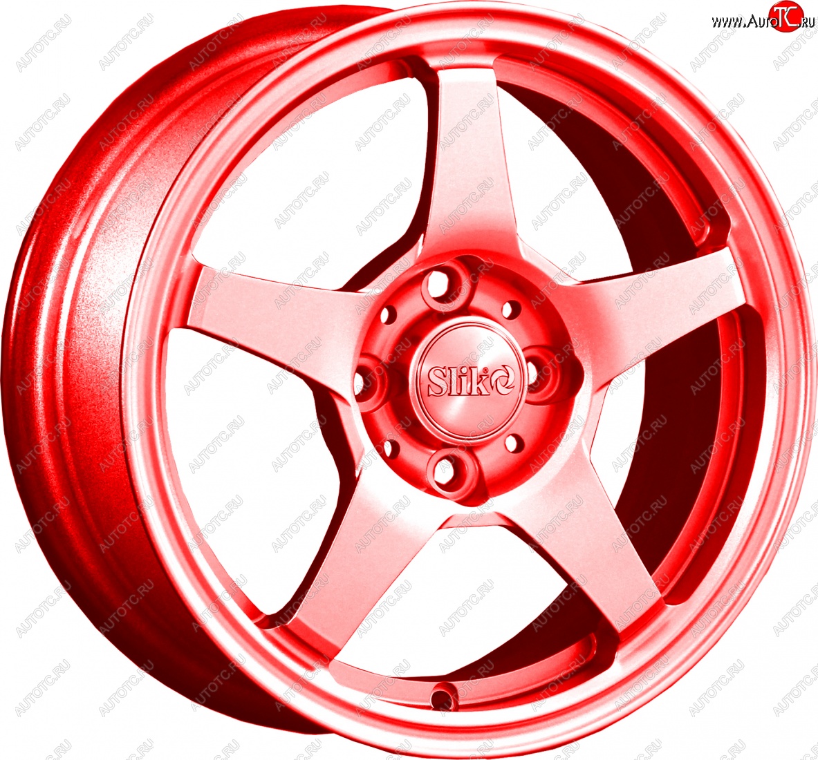 12 799 р. Кованый диск Slik Classik 6x14 (Candy алый)   (Цвет: Candy алый)  с доставкой в г. Керчь