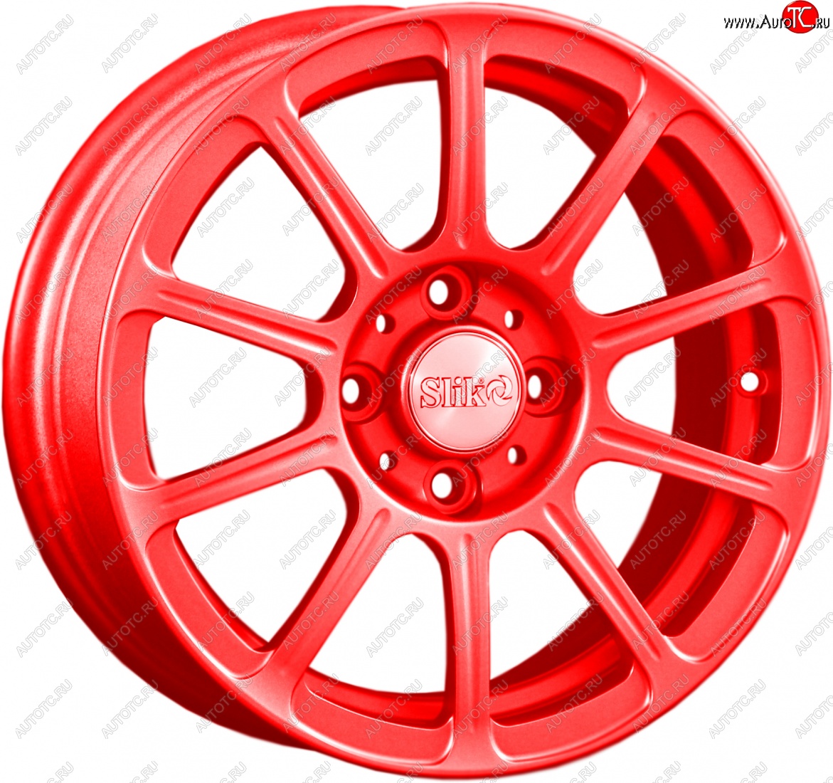 5 999 р. Кованый диск Slik Classik 6x14 (Candy алый)   (Цвет: Candy алый)  с доставкой в г. Керчь