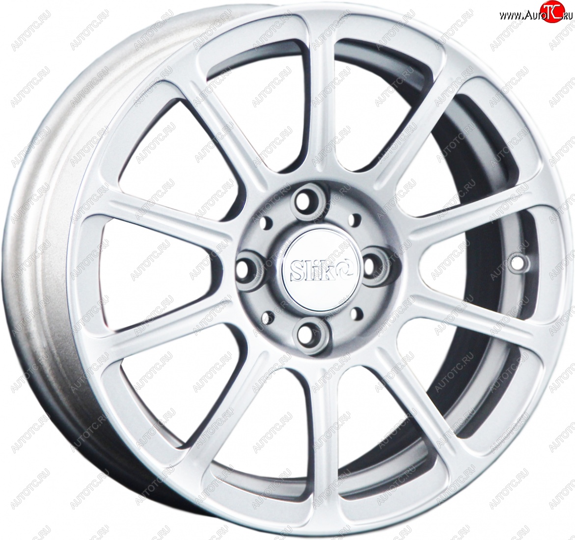5 999 р. Кованый диск Slik Classik 6x14 (Белый)   (Цвет: Белый)  с доставкой в г. Керчь