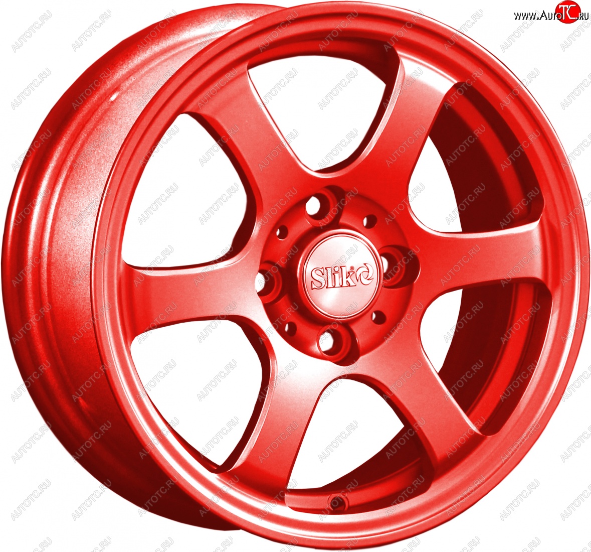 12 799 р. Кованый диск Slik Classik 6x14 (Candy алый)   (Цвет: Candy алый)  с доставкой в г. Керчь