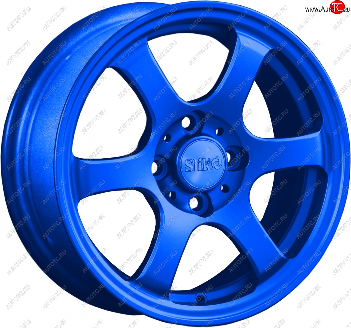 12 799 р. Кованый диск Slik Classik 6x14 (Синий)   (Цвет: Синий)  с доставкой в г. Керчь