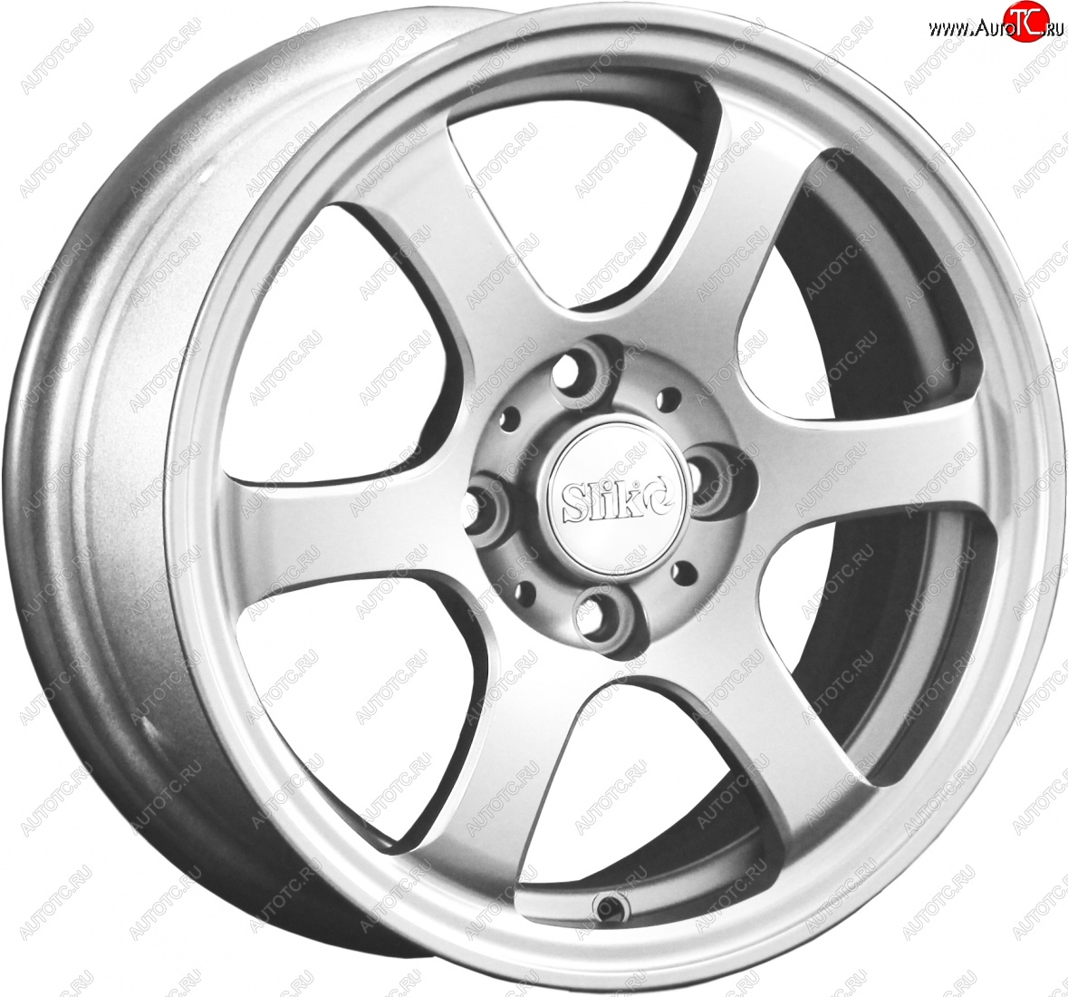 12 799 р. Кованый диск Slik Classik 6x14 (Белый)   (Цвет: Белый)  с доставкой в г. Керчь