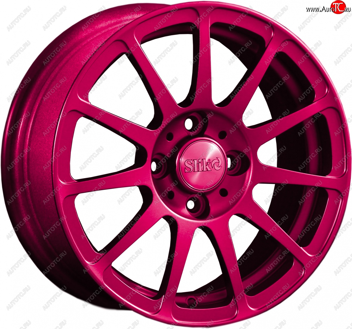 12 799 р. Кованый диск Slik Classik 6x14 (Candy - рубиновый)   (Цвет: Candy - рубиновый)  с доставкой в г. Керчь