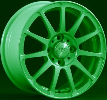 Кованый диск Slik Classik 6x14 (зелёный)  (Цвет: зелёный)