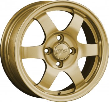 Кованый диск Slik Classik 6x14 (Металлик золотой) Opel Corsa D 1-ый рестайлинг, хэтчбэк 5 дв. (2010-2011) 4x100.0xDIA56.6xET39.0