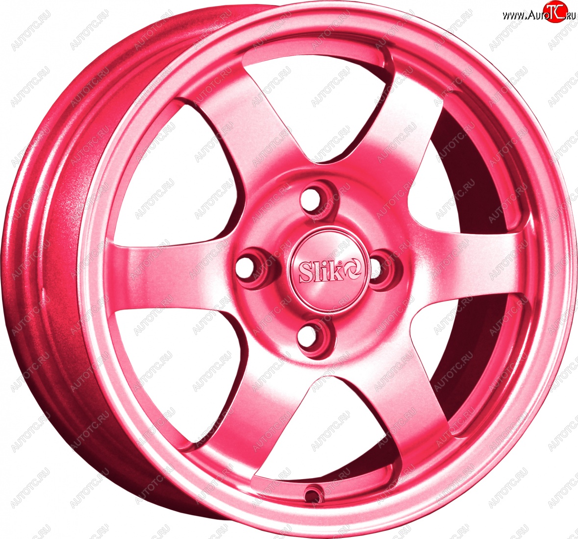 12 799 р. Кованый диск Slik Classik 6x14 (Candy рубиновый)   (Цвет: Candy рубиновый)  с доставкой в г. Керчь