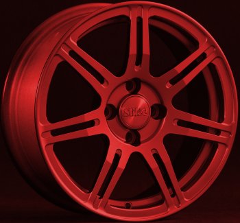 Кованый диск Slik Classik 6.5x15 (Красный) Audi A4 B6 универсал (2000-2006) 5x112.0xDIA57.1xET33.0