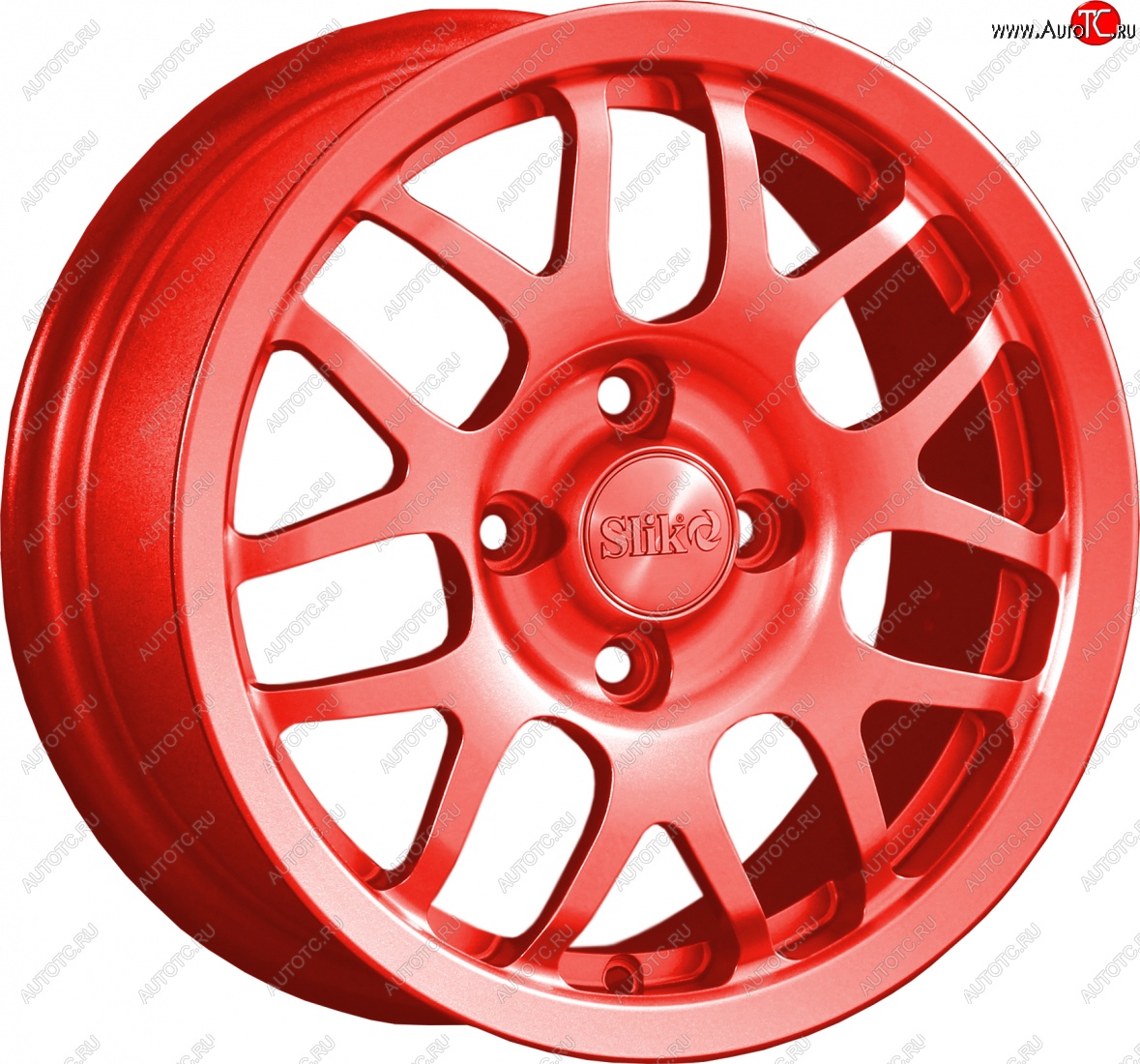 12 799 р. Кованый диск Slik Classik 6x14 (Candy алый)   (Цвет: Candy алый)  с доставкой в г. Керчь