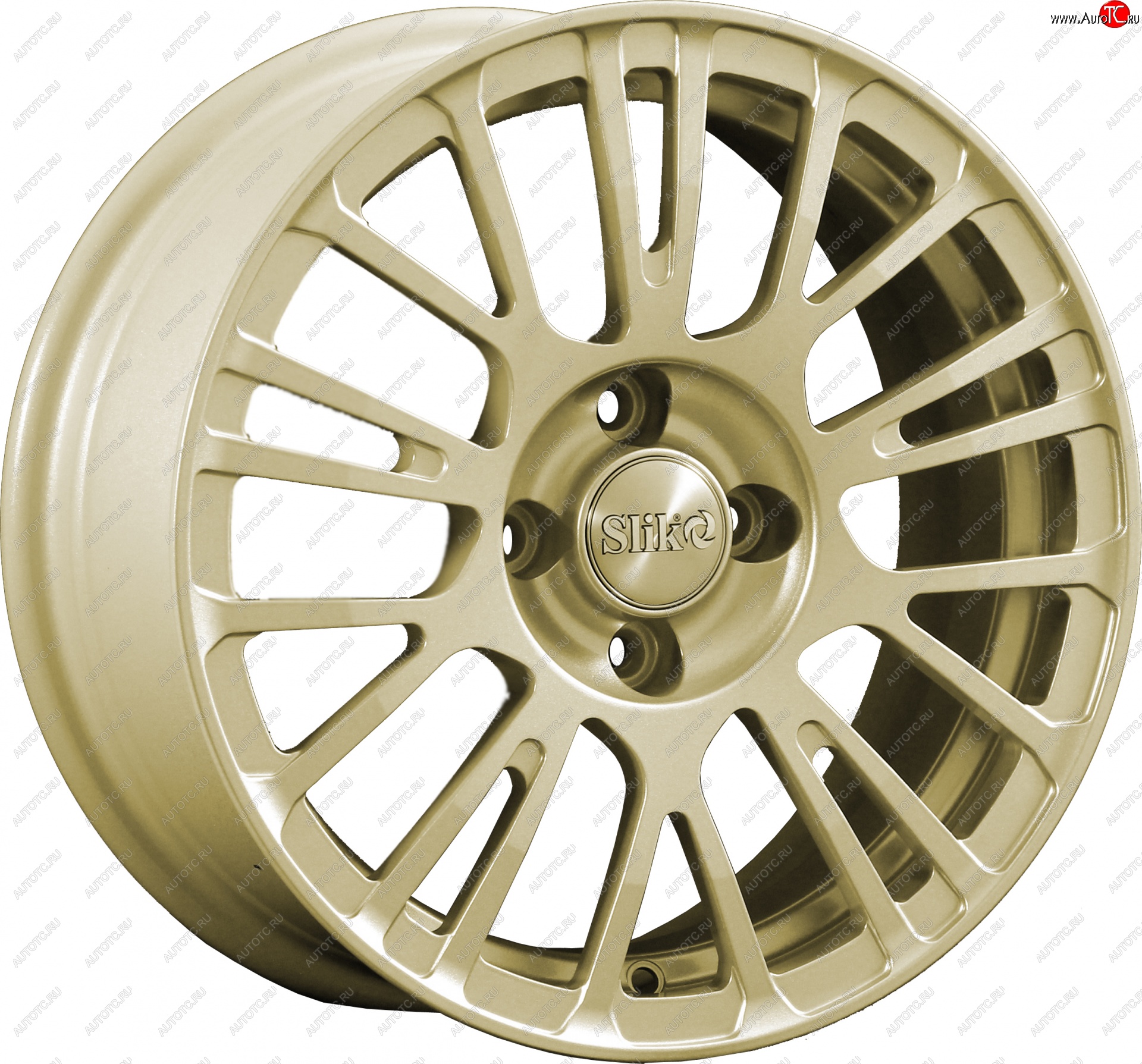 11 899 р. Кованый диск Slik Classik 6.5x15 (Металлик золотой)   (Цвет: Металлик золотой)  с доставкой в г. Керчь