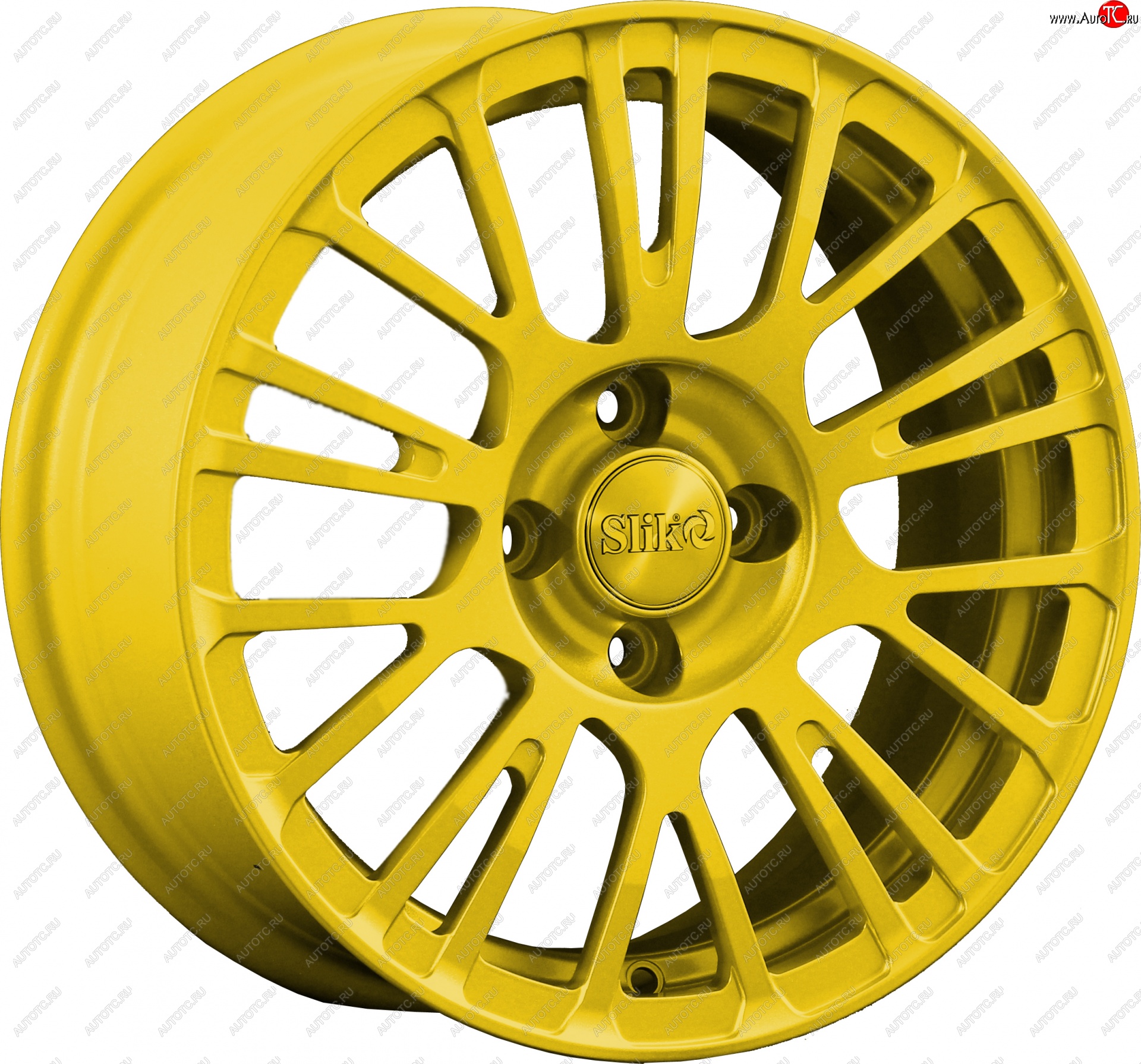 11 899 р. Кованый диск Slik Classik 6.5x15 (Ярко-желтый RAL 1021)   (Цвет: Ярко-желтый RAL 1021)  с доставкой в г. Керчь