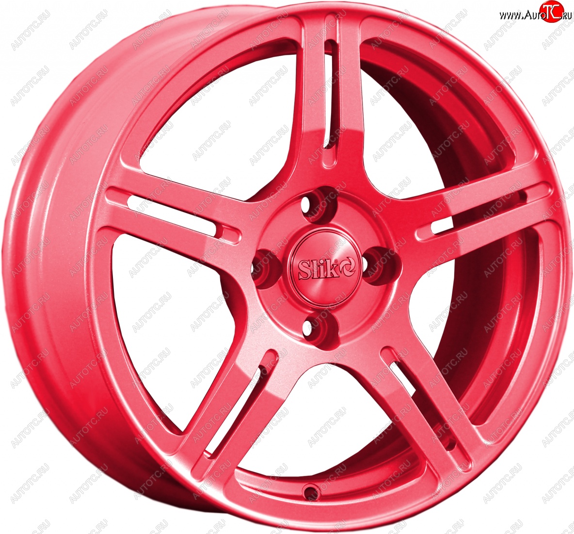 15 249 р. Кованый диск Slik Classik 6.5x15 (Candy рубиновый)   (Цвет: Candy рубиновый)  с доставкой в г. Керчь