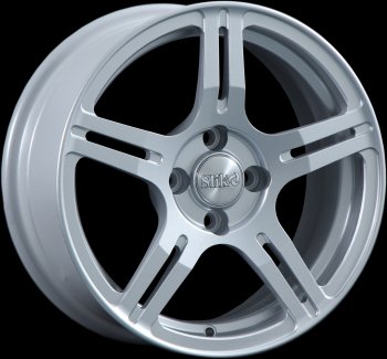 Кованый диск Slik Classik 6.5x15 (Серебристый светлый)  (Цвет: Серебристый светлый)