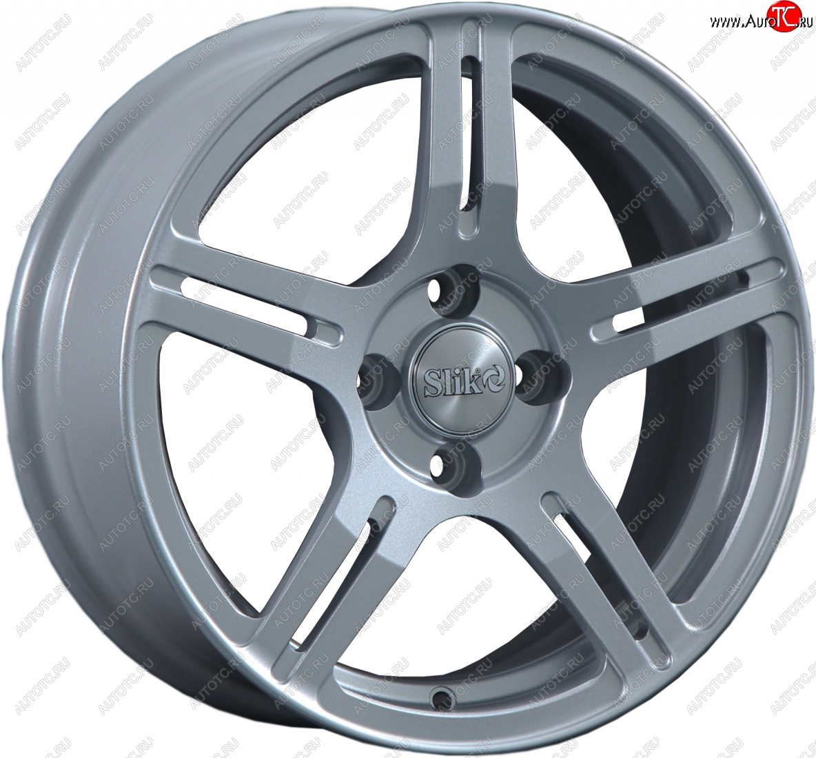 15 249 р. Кованый диск Slik Classik 6.5x15 (Серебристый тёмный)   (Цвет: Серебристый тёмный)  с доставкой в г. Керчь