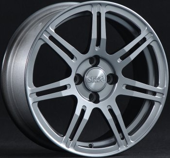 Кованый диск Slik Classik 6.5x15 (Серебристый темный)  (Цвет: Серебристый темный)