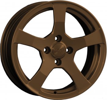 Кованый диск Slik Classik 6.5x15 (Металлик коньячная бронза. Матовый)  (Цвет: Металлик коньячная бронза. Матовый)