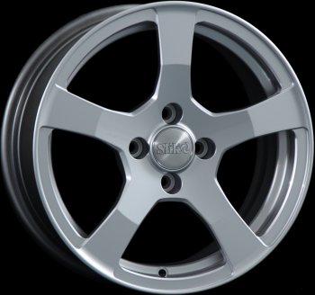 Кованый диск Slik Classik 6.5x15 (Серебристый тёмный)  (Цвет: Серебристый тёмный)