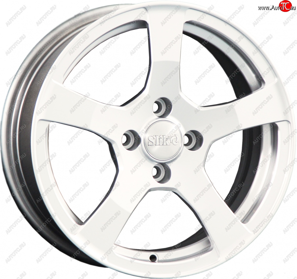 14 199 р. Кованый диск Slik Classik 6.5x15 (Белый)   (Цвет: Белый)  с доставкой в г. Керчь