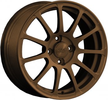 Кованый диск Slik Classik 6.5x15 (Металлик коньячная бронза. Матовый)  (Цвет: Металлик коньячная бронза. Матовый)