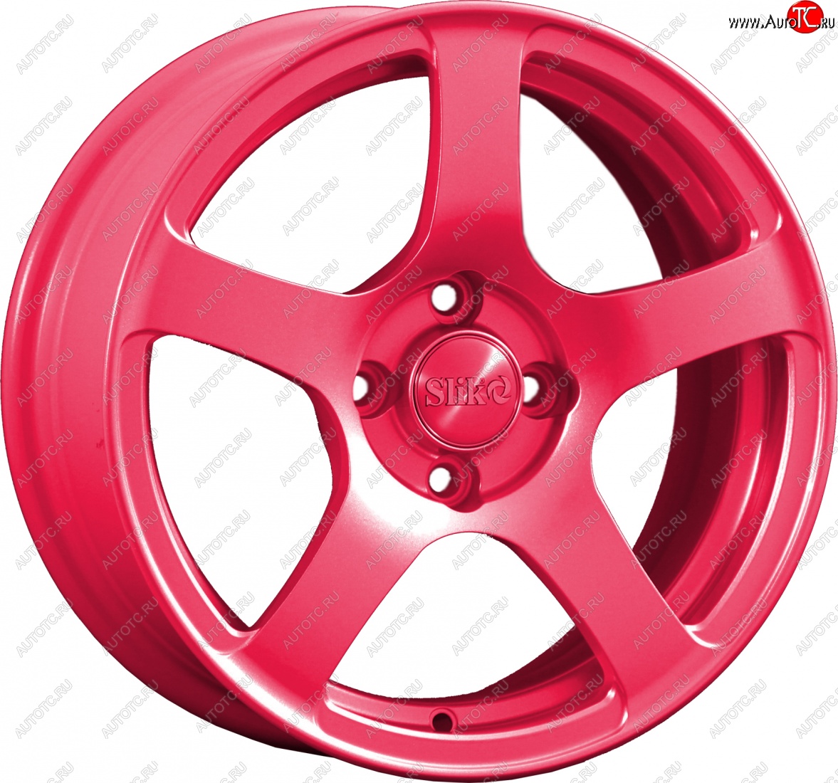 15 249 р. Кованый диск Slik Classik 6.5x15 (Candy рубиновый)   (Цвет: Candy рубиновый)  с доставкой в г. Керчь