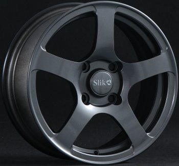 Кованый диск Slik Classik 6.5x15 (Черный матовый)  (Цвет: Черный матовый)