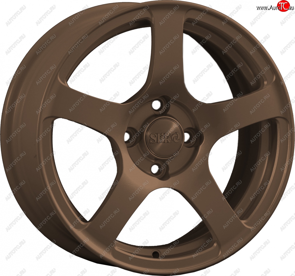 15 249 р. Кованый диск Slik Classik 6.5x15 (Металлик бронза)   (Цвет: Металлик бронза)  с доставкой в г. Керчь