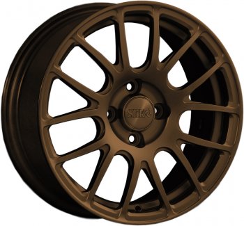 Кованый диск Slik Classik 6.5x15 (Металлик коньячная бронза. Матовый)  (Цвет: Металлик коньячная бронза. Матовый)